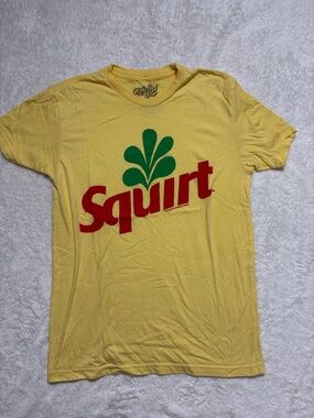 Squirt Logo Yellow Short Sleeve Tee
